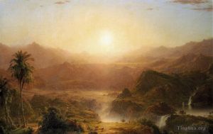 艺术家弗雷德里克·爱德温·丘奇作品《厄瓜多尔安第斯山脉2》