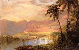 艺术家弗雷德里克·爱德温·丘奇作品《热带风景》