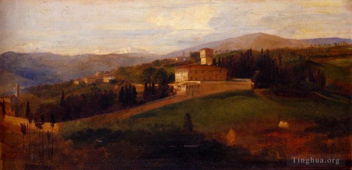 乔治·弗雷德里克·沃茨 的油画作品 -  《佩特拉亚》