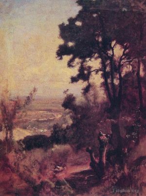 艺术家乔治·英尼斯作品《佩鲁贾附近的山谷》