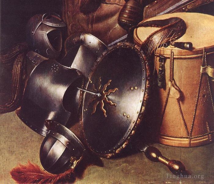 杰勒德·凡·洪特霍斯特 的油画作品 -  《莱顿静物射击协会官员》