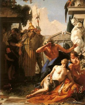 艺术家乔瓦尼·巴蒂斯塔·提也波洛作品《风信子之死》