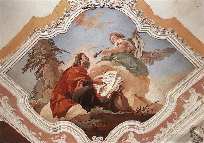 乔瓦尼·巴蒂斯塔·提也波洛 的各类绘画作品 -  《先知以赛亚宫》