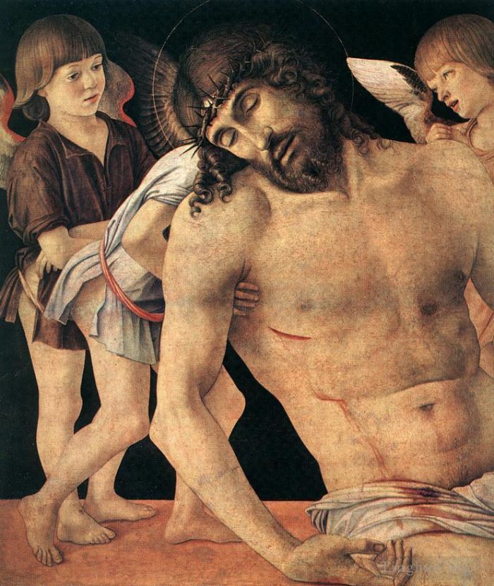 乔瓦尼·贝利尼 的油画作品 -  《圣母怜子图》