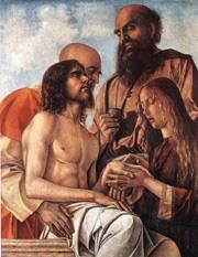 乔瓦尼·贝利尼 的油画作品 -  《皮耶托,1474》
