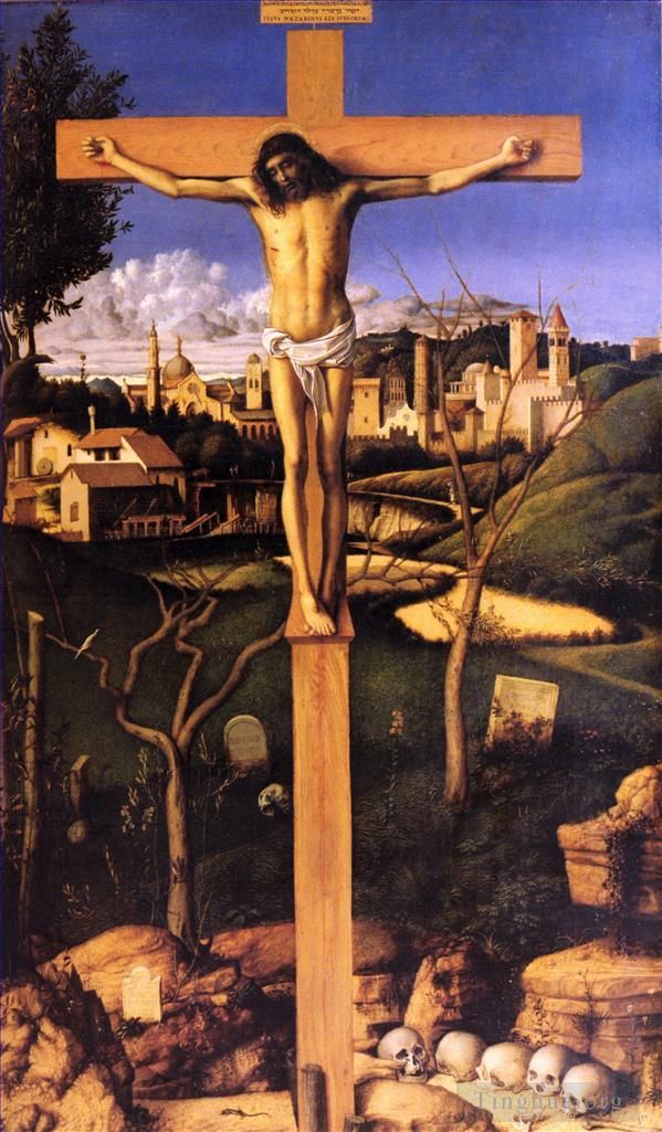 乔瓦尼·贝利尼 的油画作品 -  《受难》