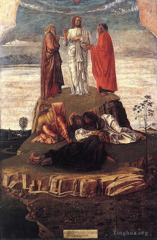 乔瓦尼·贝利尼 的油画作品 -  《基督显圣容》