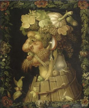 艺术家朱塞佩·阿尔钦博托作品《1573年秋天》