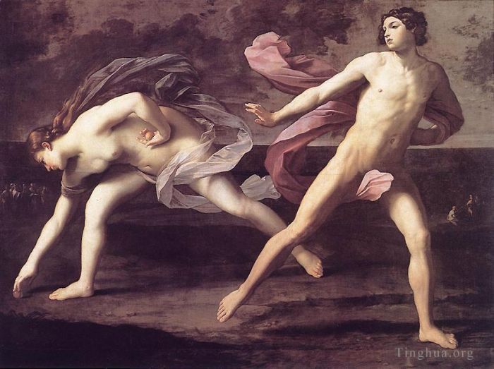 圭多·雷尼 的油画作品 -  《亚特兰大和希波墨涅斯》