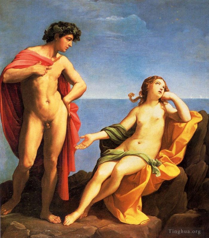 圭多·雷尼 的油画作品 -  《巴克斯与阿里阿德涅》