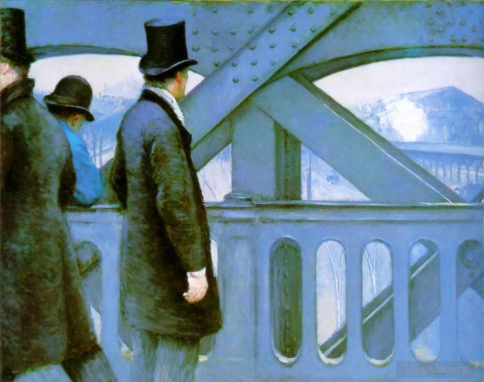 古斯塔夫·卡勒波特 的油画作品 -  《5欧洲之桥》