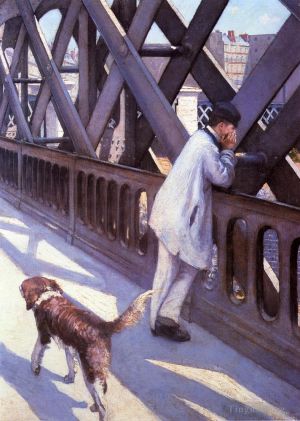 艺术家古斯塔夫·卡勒波特作品《欧洲桥》
