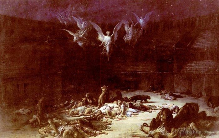 古斯塔夫·多尔 的油画作品 -  《基督教殉道者》