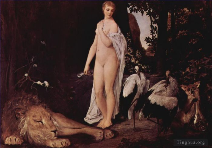 古斯塔夫·克林姆 的油画作品 -  《寓言》