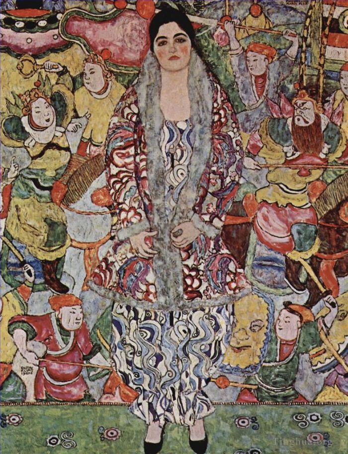 古斯塔夫·克林姆 的油画作品 -  《弗雷德里克·玛丽亚·比尔》