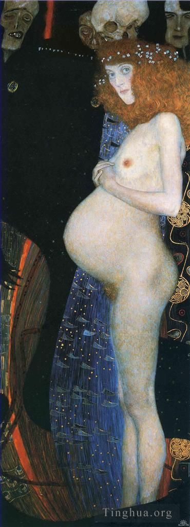 古斯塔夫·克林姆 的油画作品 -  《希望我》