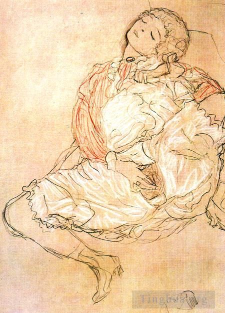 古斯塔夫·克林姆 的油画作品 -  《穆赫森塔达》