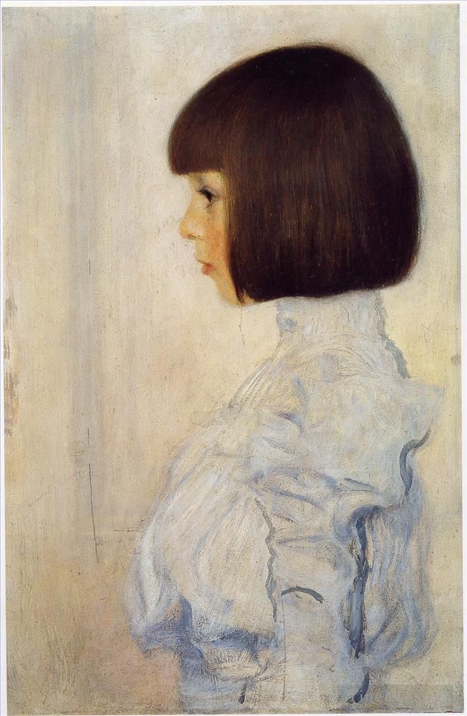 古斯塔夫·克林姆 的油画作品 -  《海伦克里姆特的肖像》