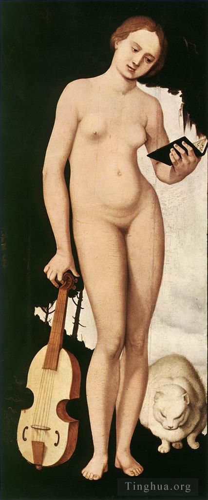 汉斯·鲍尔丁 的油画作品 -  《音乐》