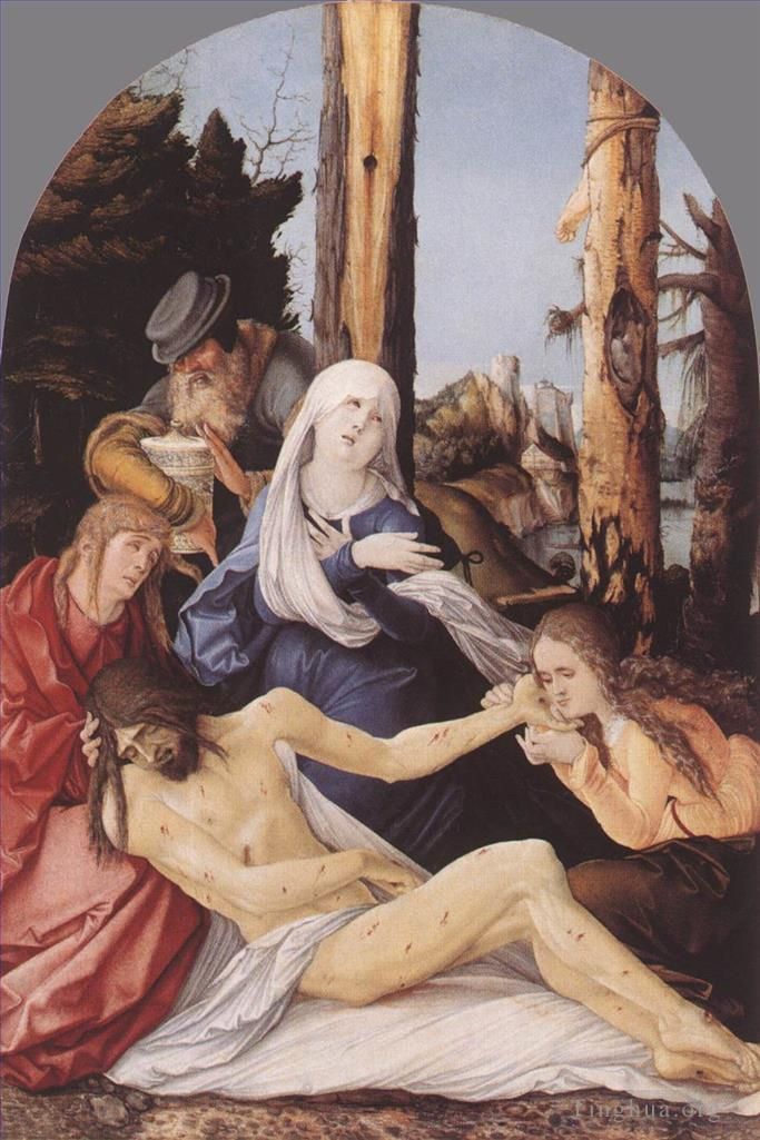 汉斯·鲍尔丁 的油画作品 -  《基督的哀歌》