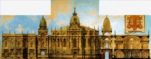 艺术家汉斯·马卡特作品《宫殿建筑工程及其基本原理》