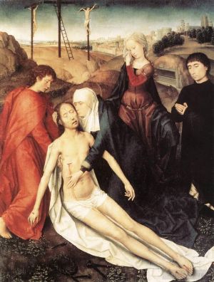 艺术家汉斯·梅姆林作品《哀歌,1475》