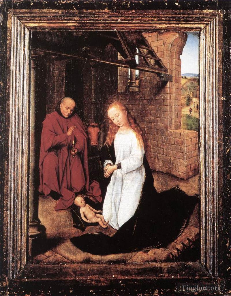 汉斯·梅姆林作品《耶稣诞生,1470》