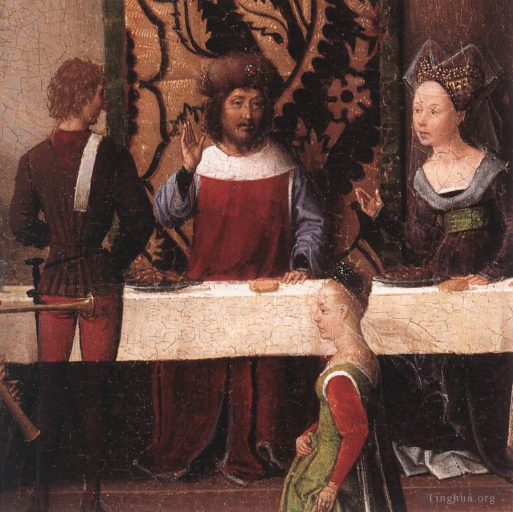 汉斯·梅姆林作品《圣约翰祭坛画,147detail5,左翼》
