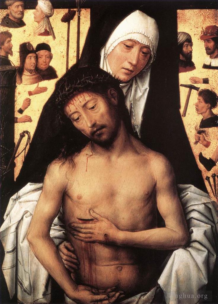 汉斯·梅姆林作品《圣母展示悲伤之人,1475,或,1479》