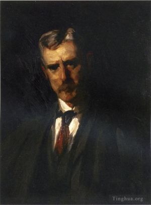 艺术家亨利·罗伯特作品《托马斯·安舒茨的肖像》