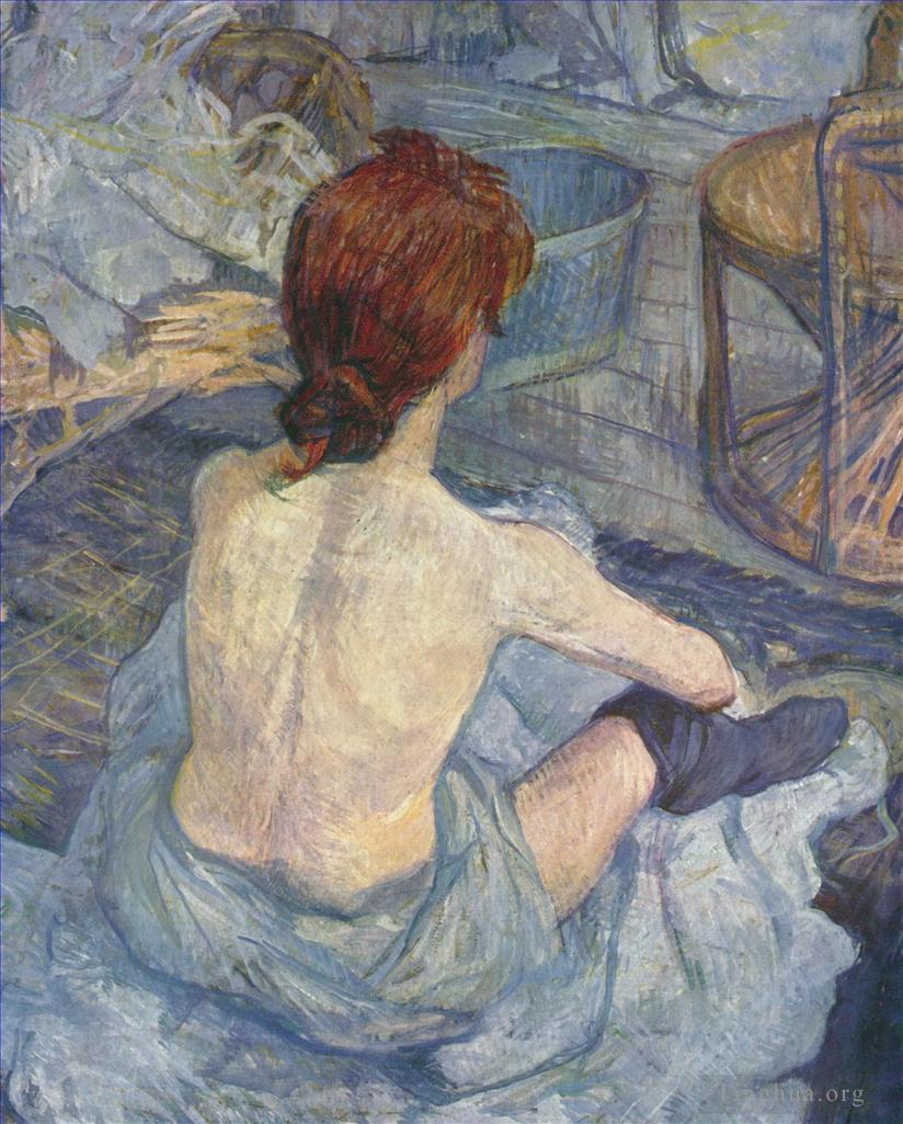 亨利·德·图卢兹·劳特累克作品《辛劳的女人,1896》
