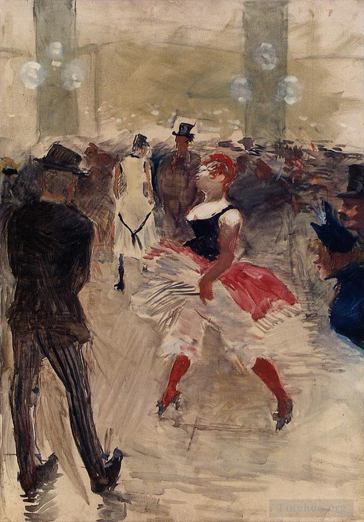 亨利·德·图卢兹·劳特累克作品《蒙马特爱丽舍大街,1888》