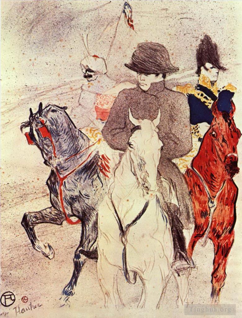 亨利·德·图卢兹·劳特累克作品《1896年的拿破仑》