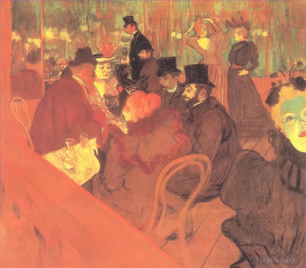 亨利·德·图卢兹·劳特累克作品《红磨坊的前奏,1895》