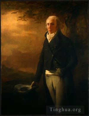 艺术家亨利·雷伯恩作品《大卫·安德森,1790》