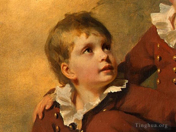 亨利·雷伯恩 的油画作品 -  《宾宁儿童,dt2》