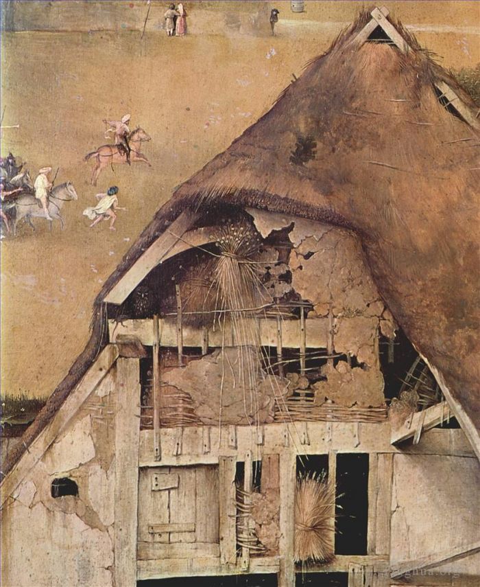 希罗宁姆斯·博希 的油画作品 -  《东方贤士的崇拜,1512》