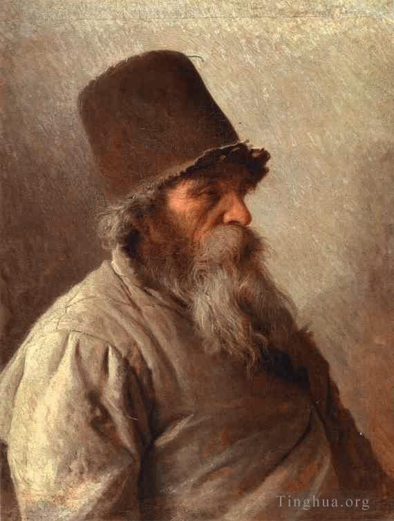 伊万·尼古拉耶维奇·克拉姆斯柯依 的油画作品 -  《村长》