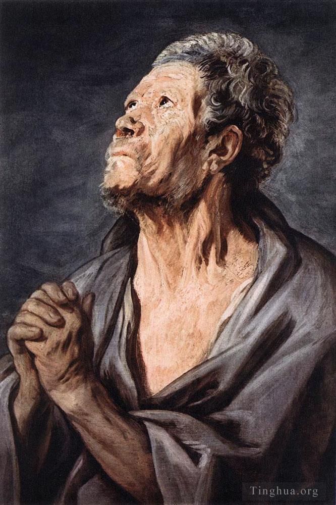 雅各布·乔登斯 的油画作品 -  《使徒》