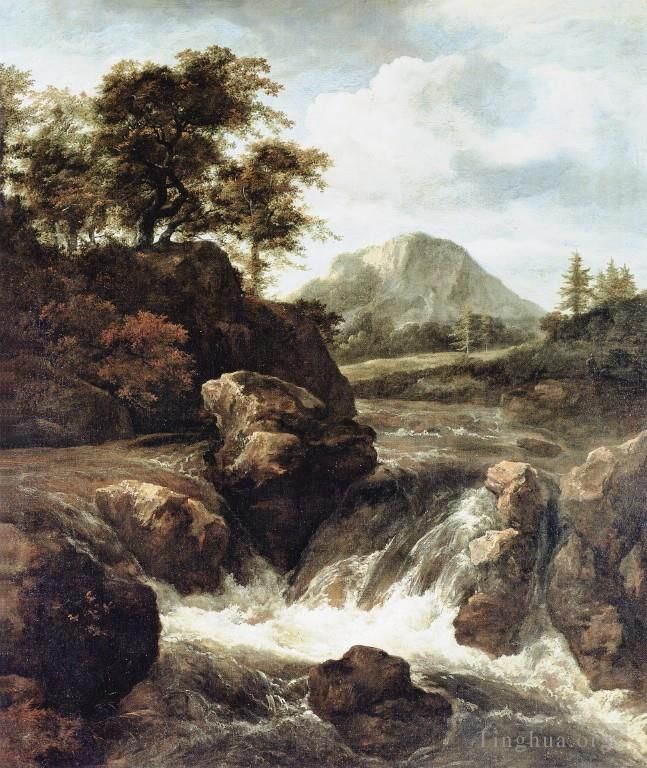 雅各布·凡·罗伊斯达尔 的油画作品 -  《水》