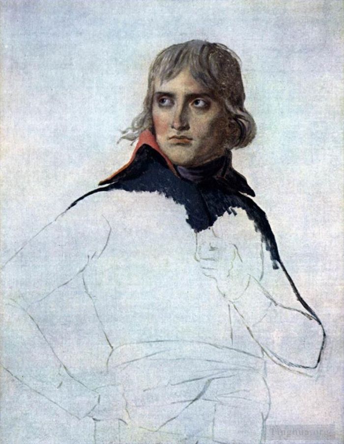 雅克·路易·大卫 的各类绘画作品 -  《波拿巴将军的肖像》