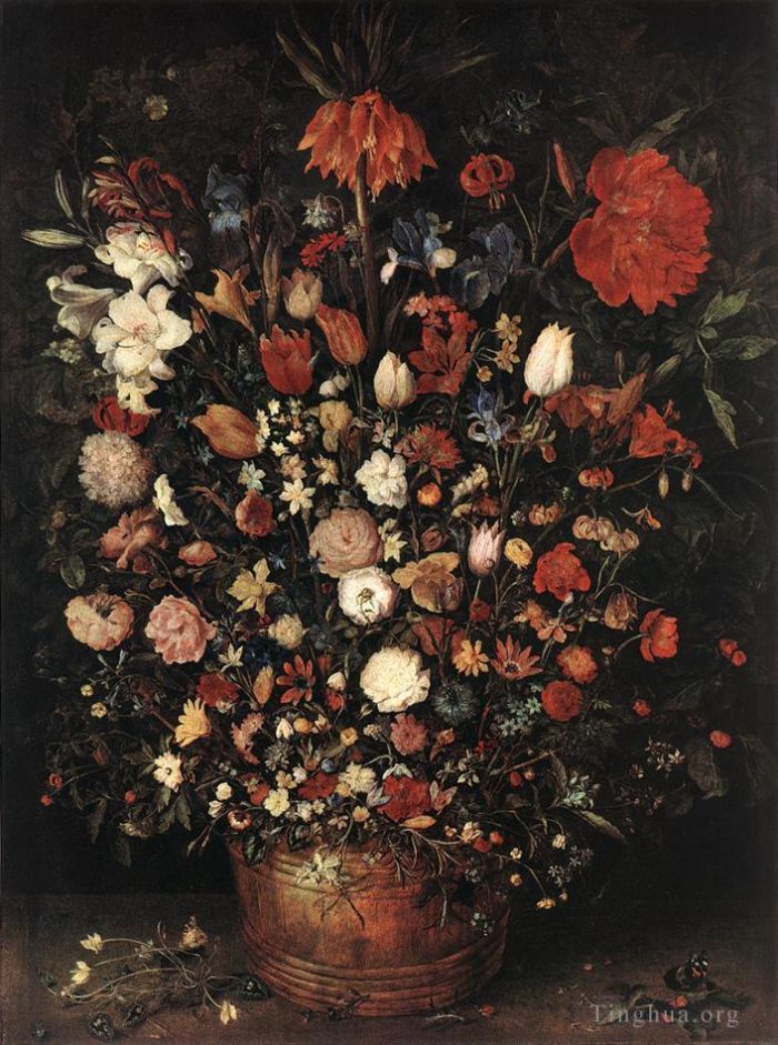 老扬·勃鲁盖尔 的油画作品 -  《伟大的花束》