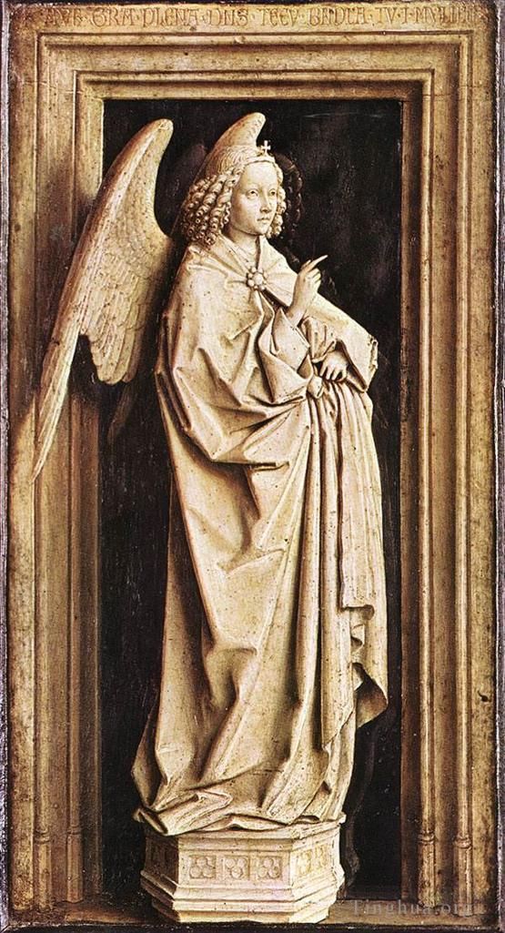 扬·凡·艾克 的雕塑作品 -  《天使报喜1》