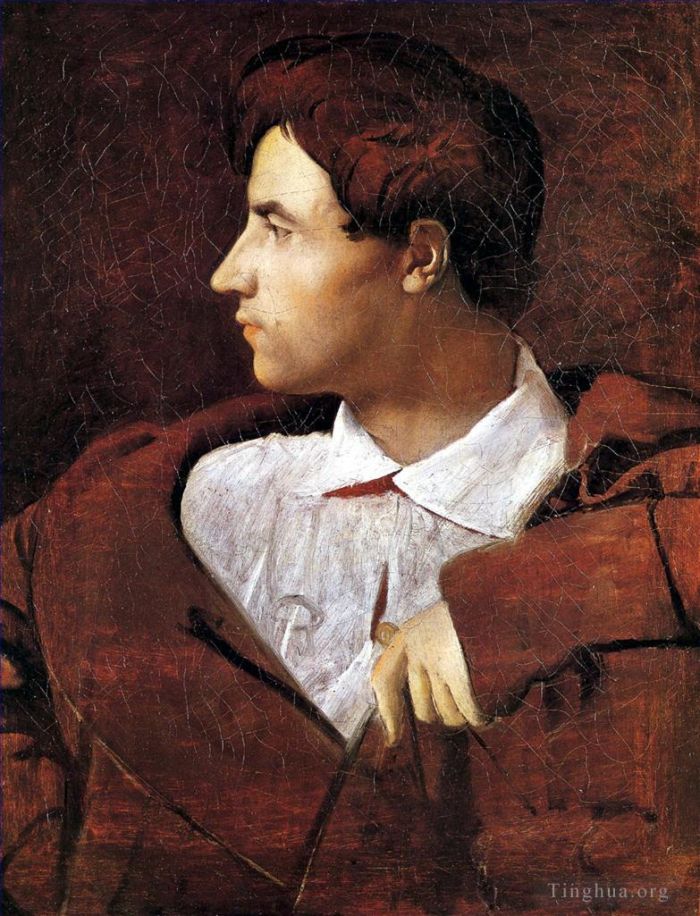 让·奥古斯特·多米尼克·安格尔 的油画作品 -  《巴蒂斯特·德德班》