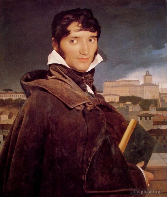让·奥古斯特·多米尼克·安格尔 的油画作品 -  《弗朗索瓦·马吕斯·格拉内》