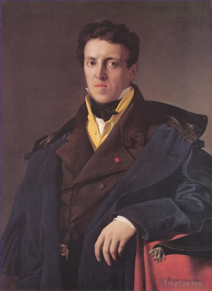 让·奥古斯特·多米尼克·安格尔 的油画作品 -  《马科特·达让特伊》