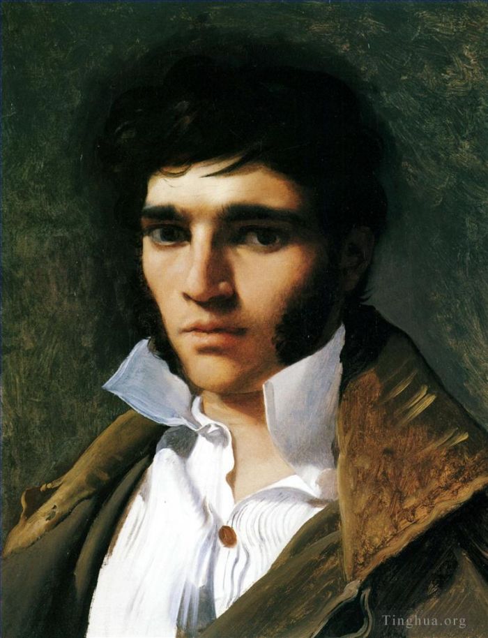让·奥古斯特·多米尼克·安格尔 的油画作品 -  《保罗·莱莫恩》