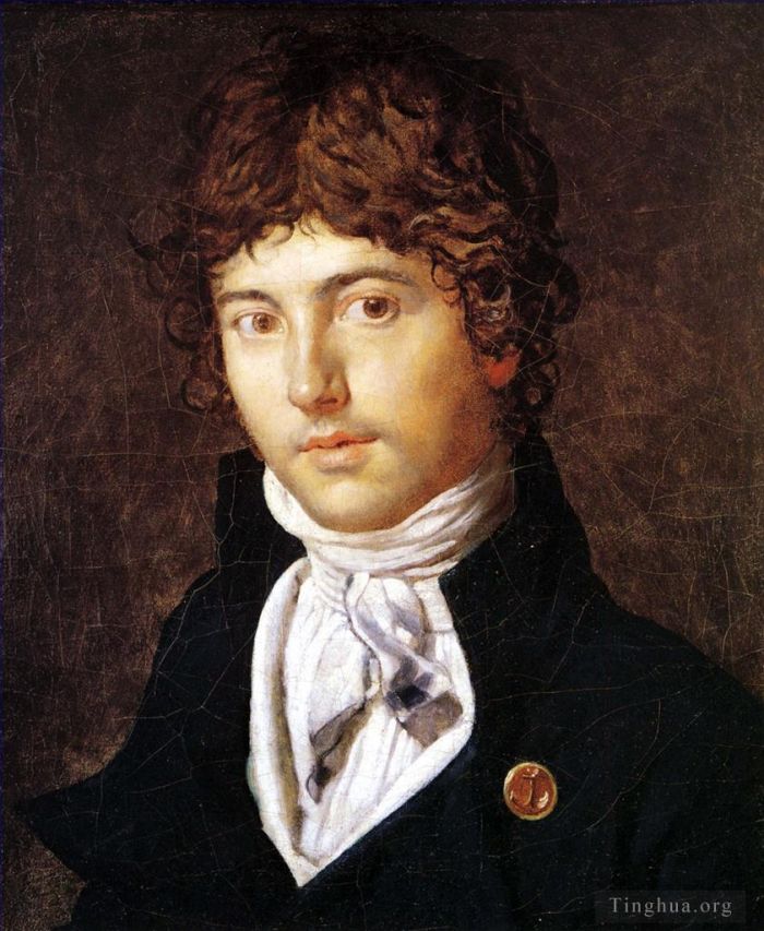 让·奥古斯特·多米尼克·安格尔 的油画作品 -  《皮埃尔·弗朗索瓦·伯尼尔》