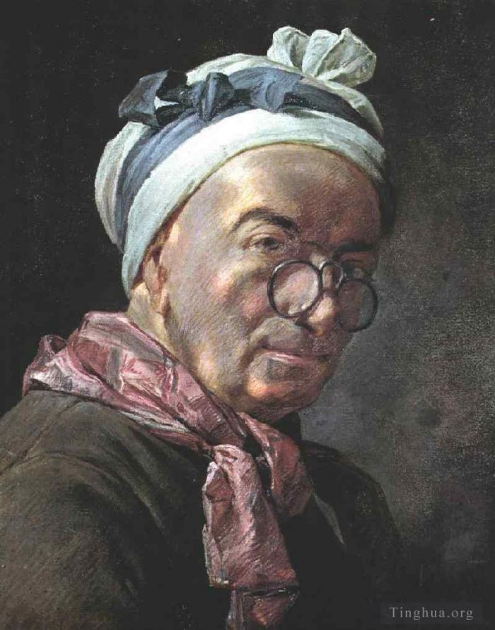 让·巴蒂斯特·西蒙·夏尔丹 的油画作品 -  《自画像》