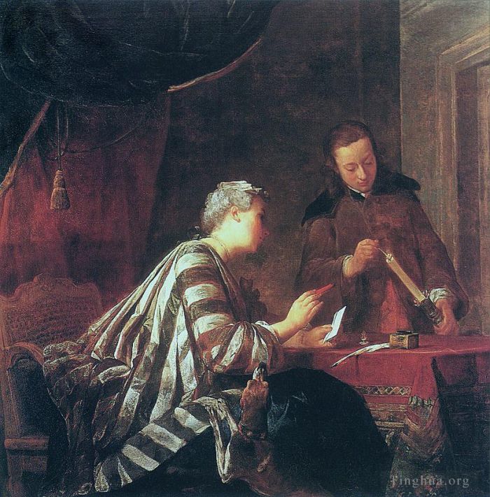 让·巴蒂斯特·西蒙·夏尔丹 的油画作品 -  《无题2》